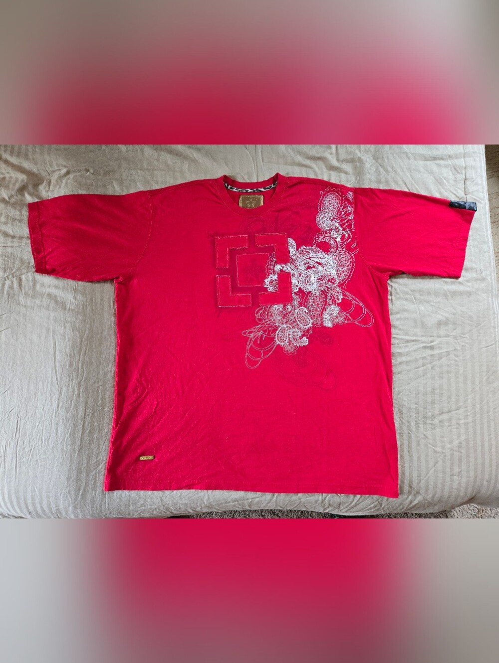 NOTORIOUS BIG BRAND NTRS SHIRT * RED / SILVER / GOLD * EXTREMELY RARE * SZ.4XL